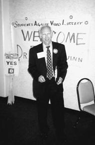 Tom Grey is the leading spokesperson against the spread of gambling in North America. He is director of the National Coalition against Gambling.